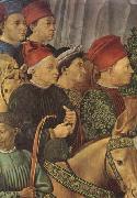 Benozzo Gozzoli Procession of the Magi (mk08) oil on canvas